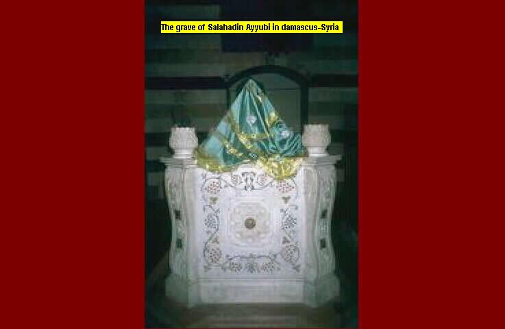 Salahaddin Ayyubi, The great Kurdish Muslim Leader's grave in Damascus